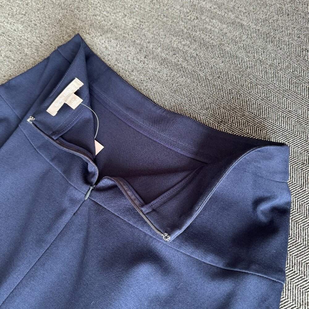 Navy Mini Skirt NWT Petite 4 - Picture 8 of 12